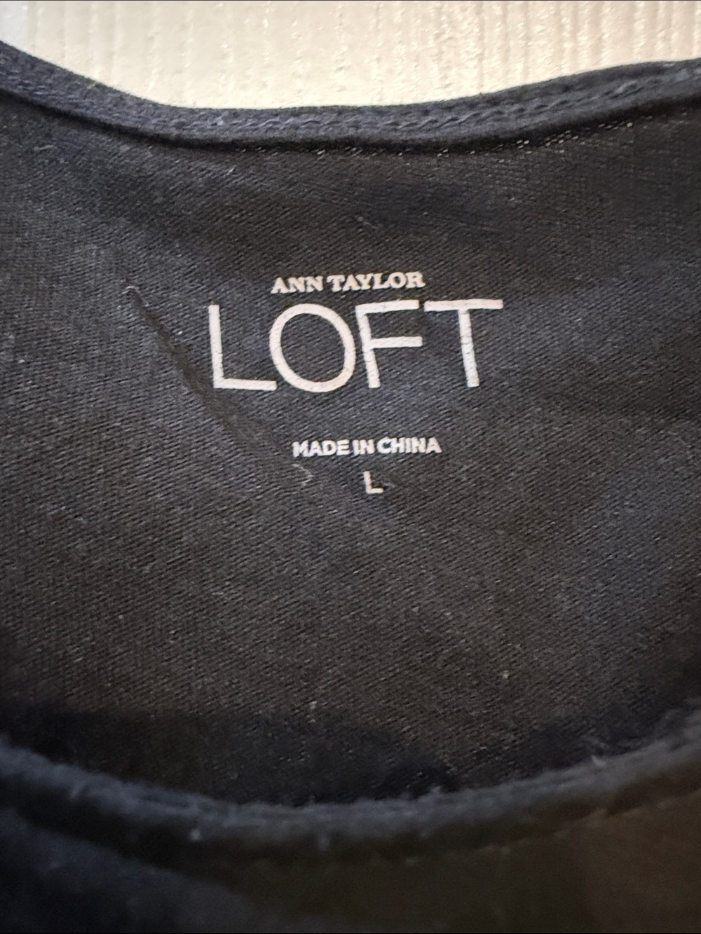 LOFT Black Layered Ruffle Sleeveless Camisole - Picture 2 of 5